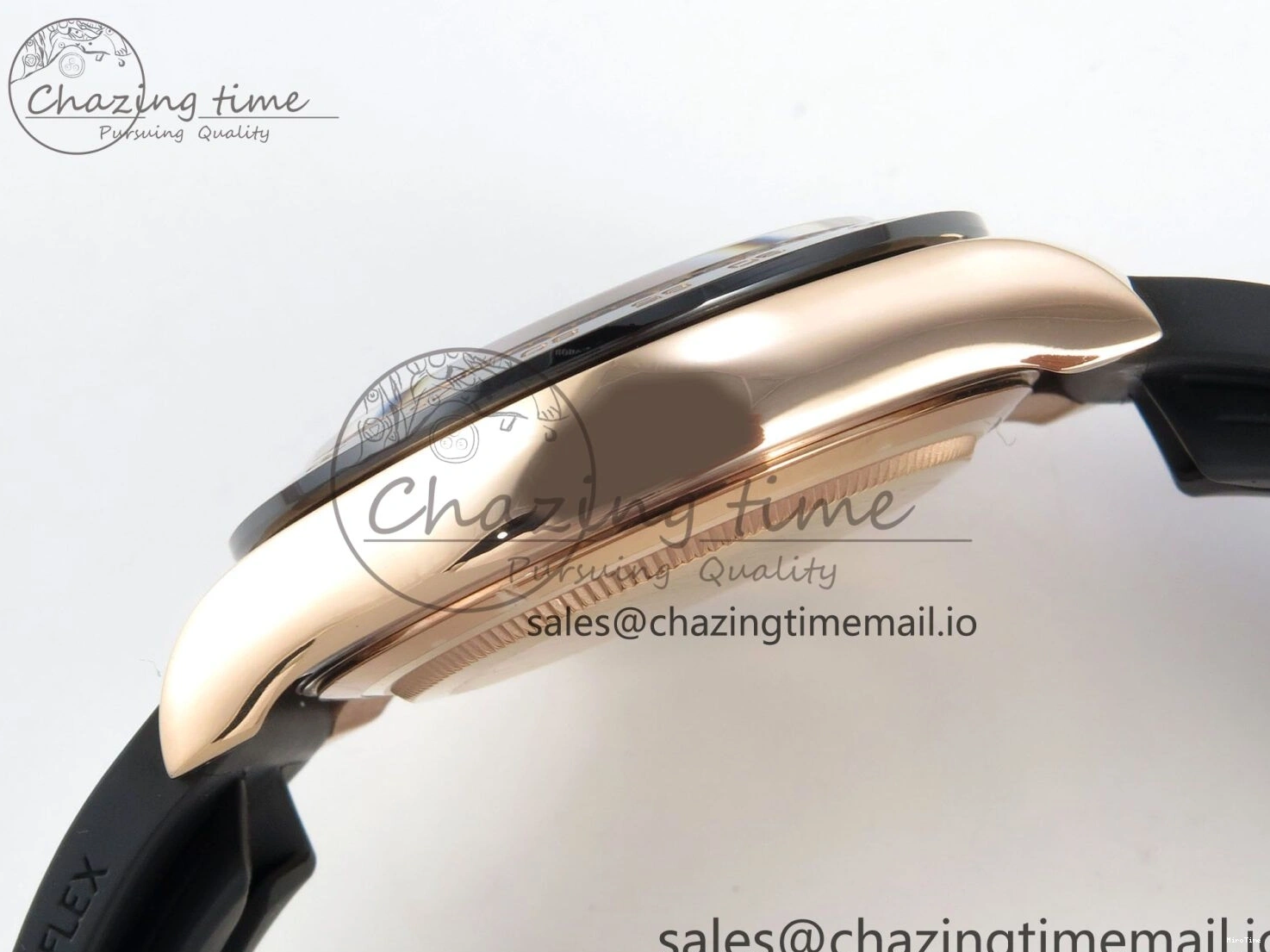 MiroTime 1228 UrbanChic Daytona 116515 QF 1:1 Best Edition RG Black Dial on Oysterflex Strap SH4130 V11（Gain Weight） 158